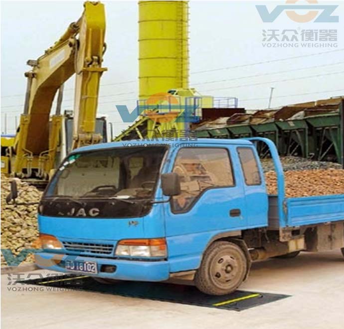 固定式軸重儀使用圖示 固定式軸重儀使用圖示